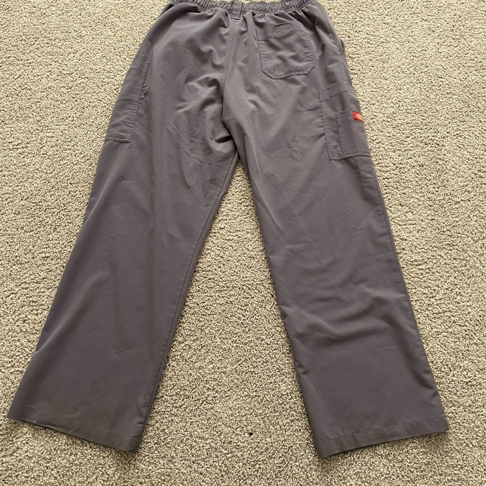 Women’s Dickies Grey drawstring Scrub bottoms